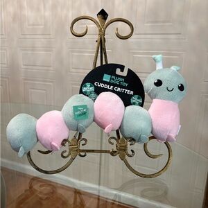 Cuddle Critter Plush Dog Toy 14” With Squeaker